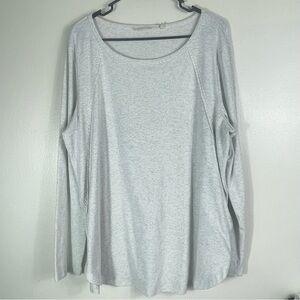 Soft Surroundings Braided detail Long Sleeve Blouse